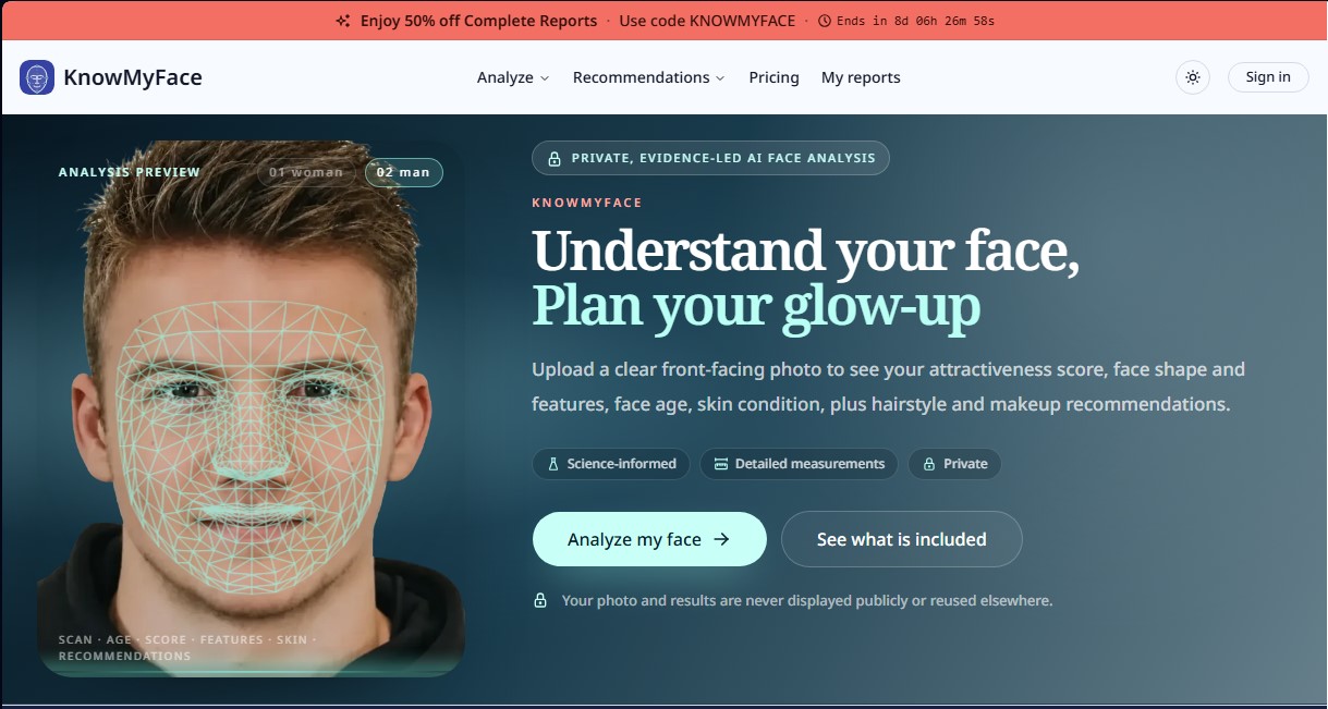 KnowMyFace screenshot 1
