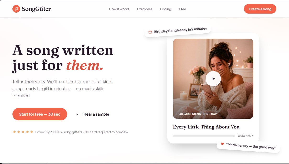 SongGifter screenshot 1