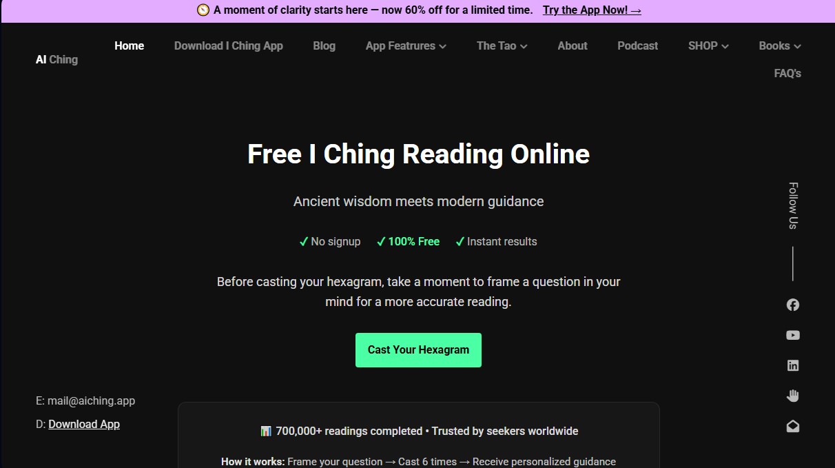 AI Ching screenshot 1