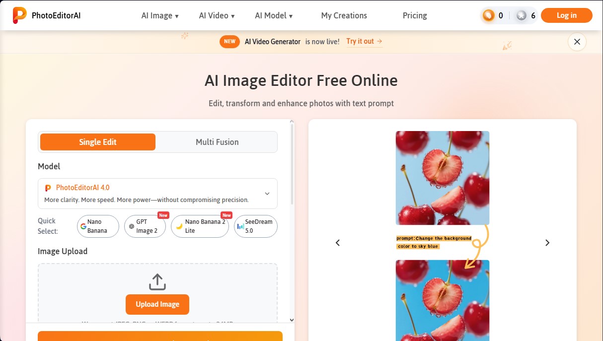 PhotoEditorAI.io screenshot 1