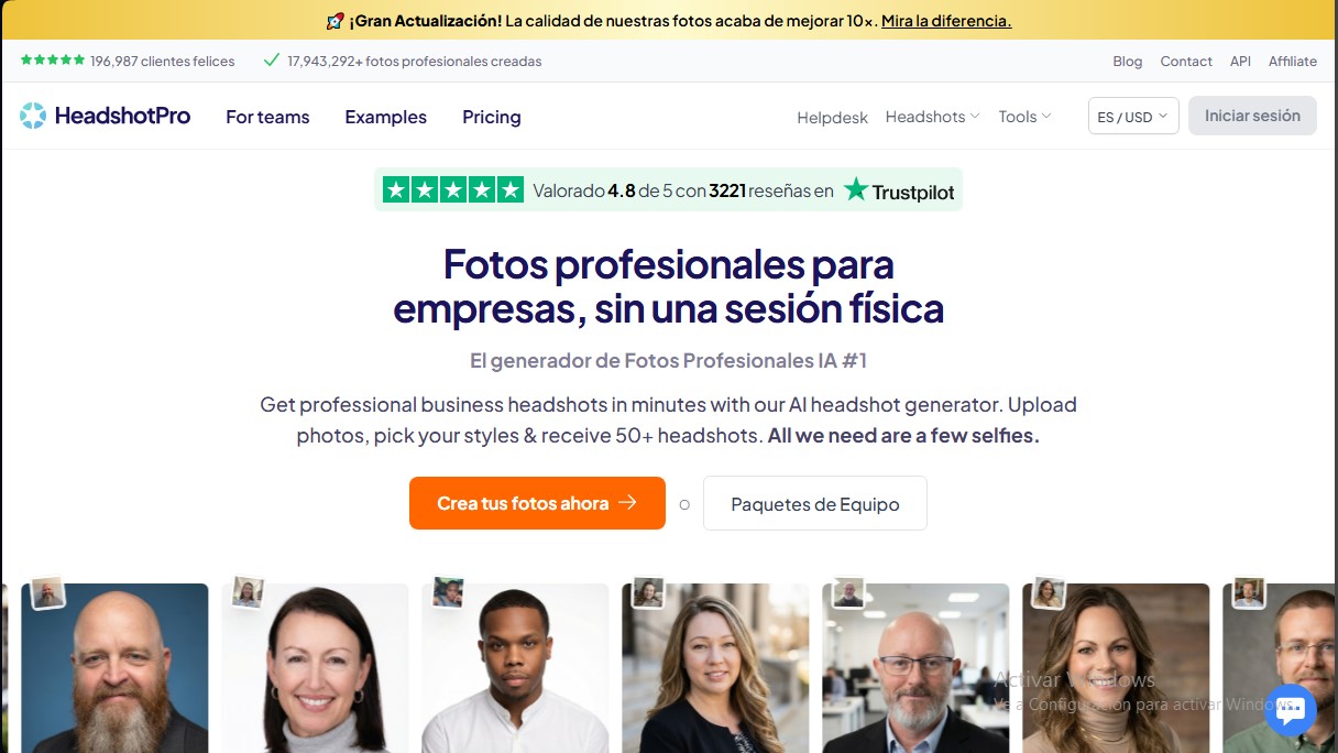 HeadshotPro screenshot 1