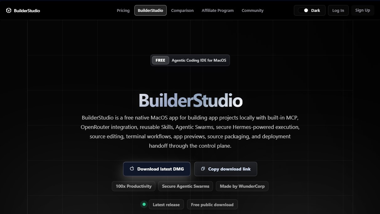 BuilderStudio screenshot 1