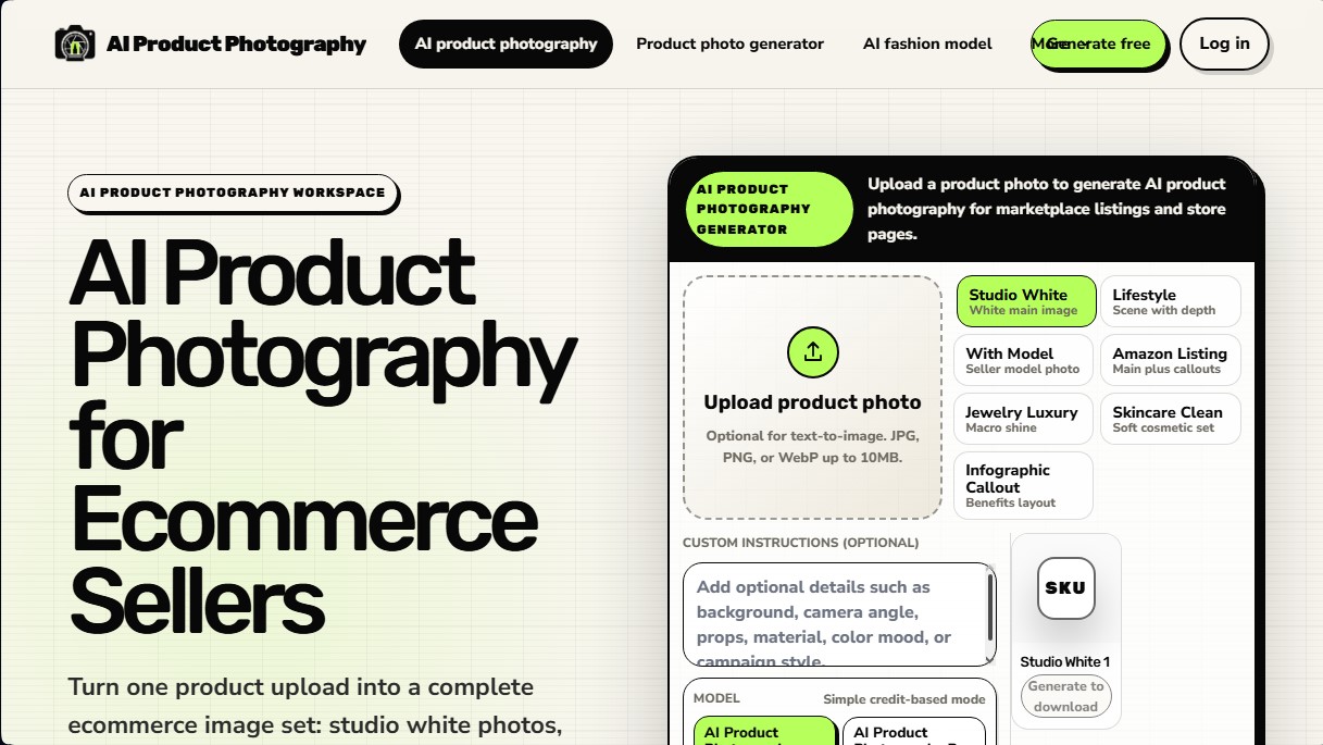 AI Product Photography.app screenshot 1