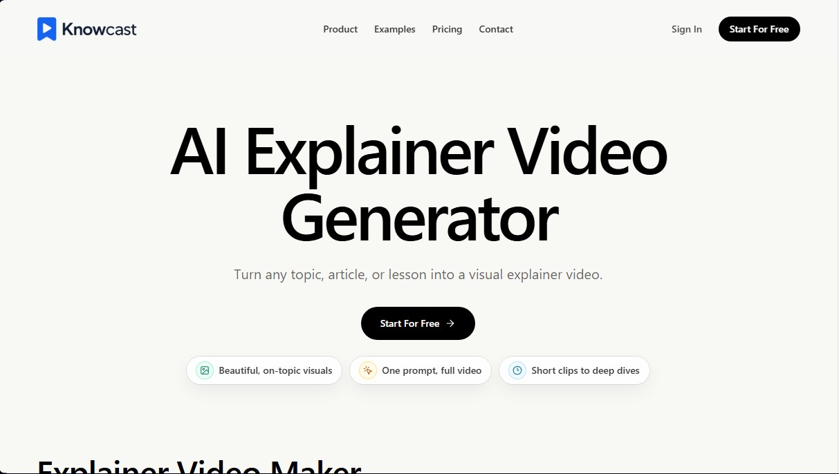 Knowcast screenshot 1