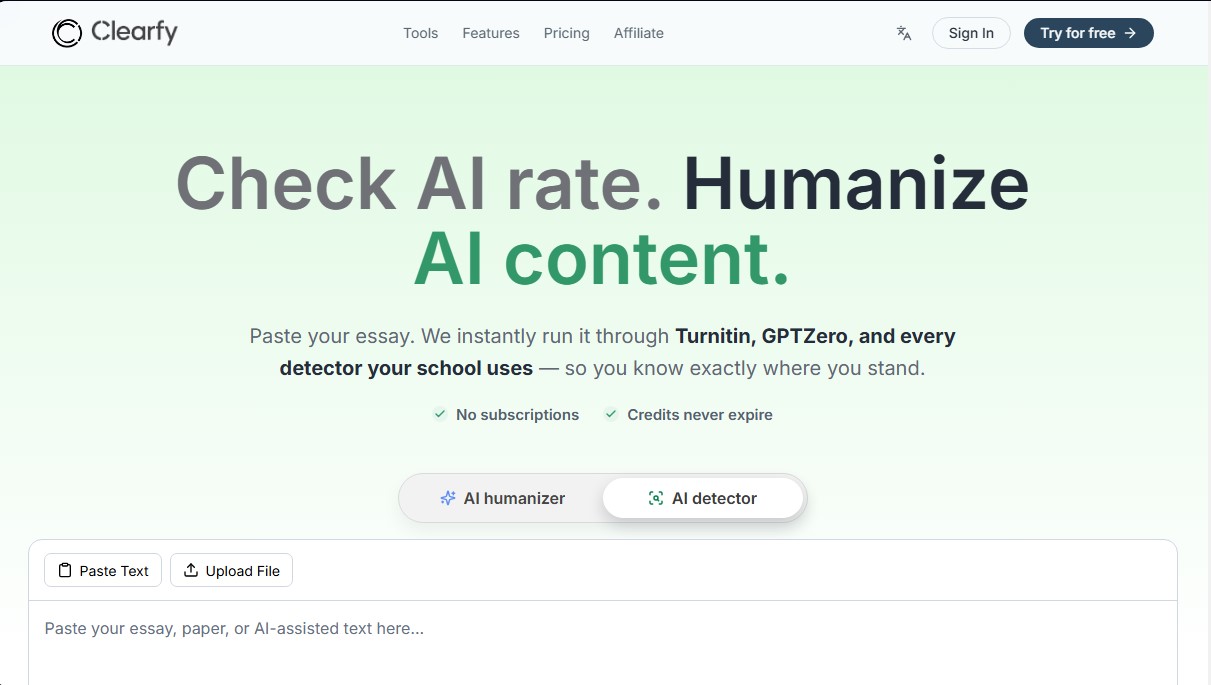 Clearfy screenshot 1