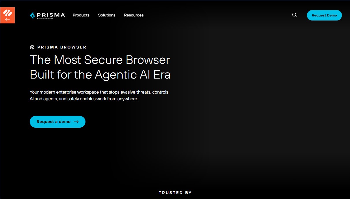 Prisma Browser by Palo Alto Networks screenshot 1