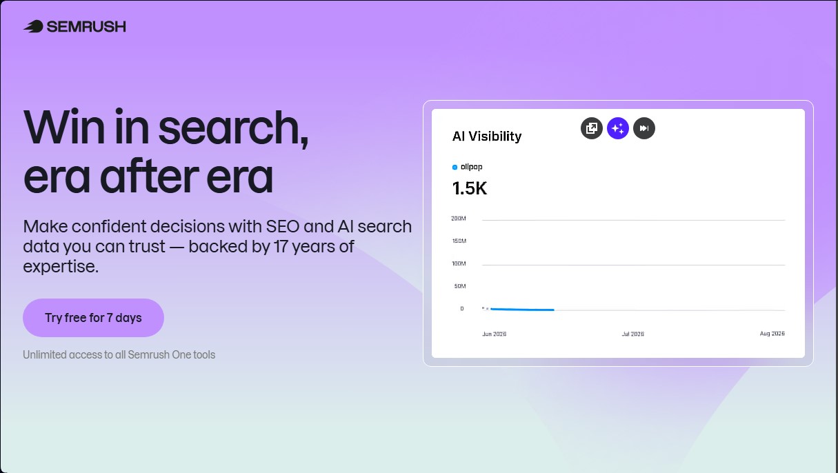 Semrush One screenshot 1