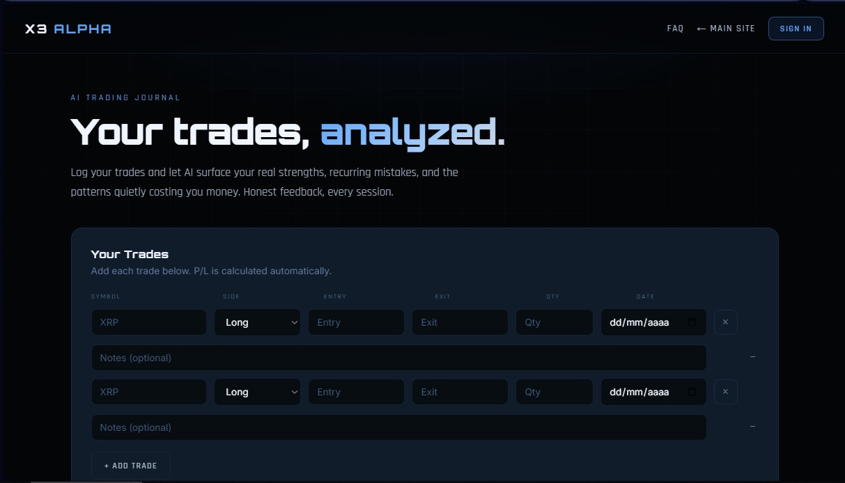 X3 Alpha screenshot 1