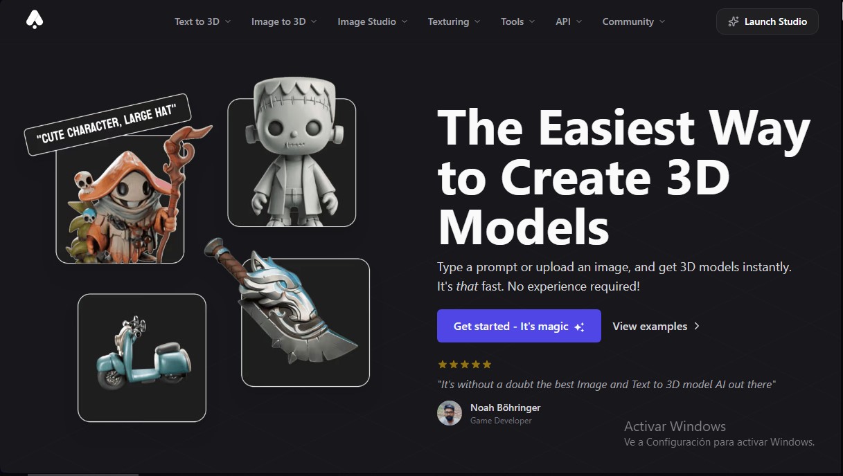 3D AI Studio screenshot 1