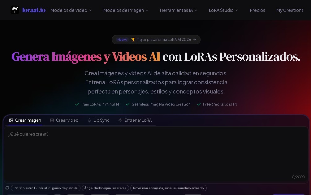  LoRA AI screenshot 1