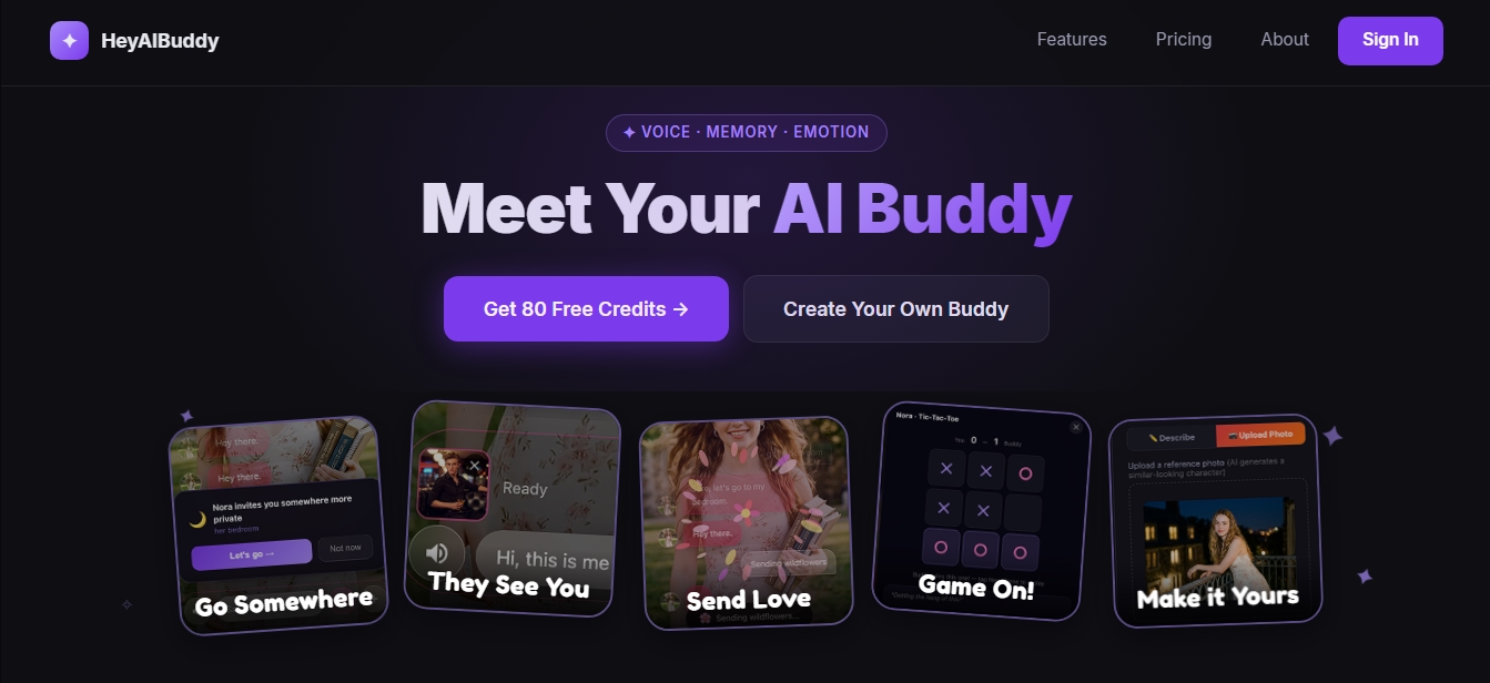 HeyAIBuddy screenshot 1