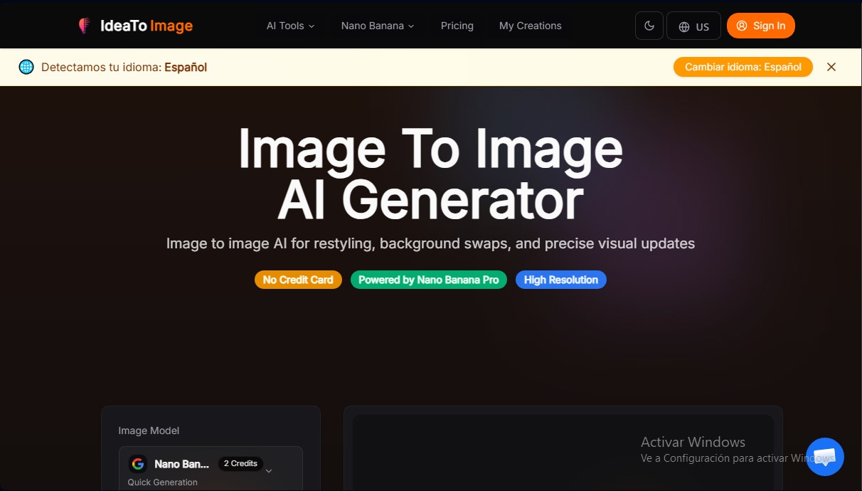 IdeaToImg screenshot 1