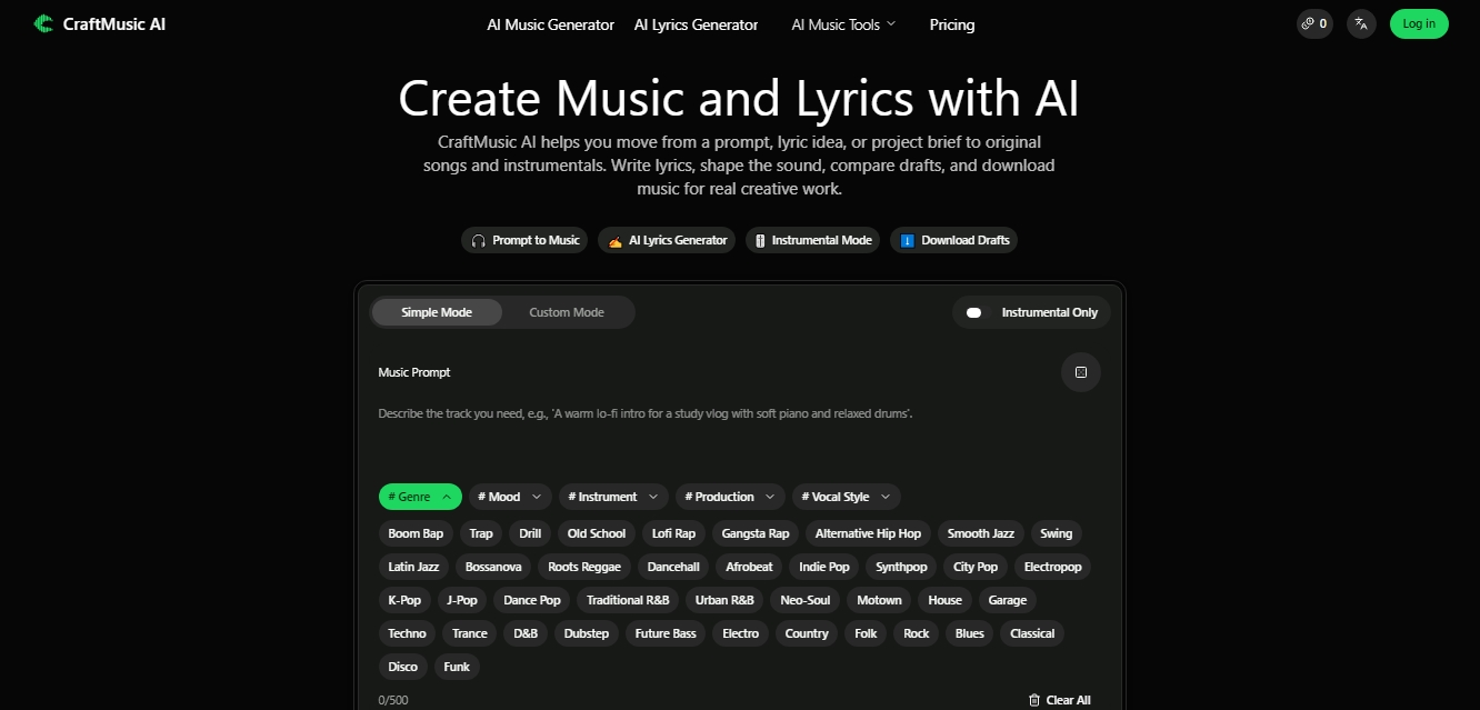 CraftMusic AI screenshot 1