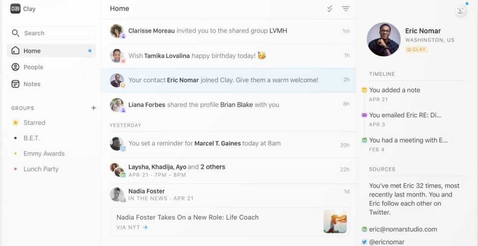 CLAY IA screenshot 1