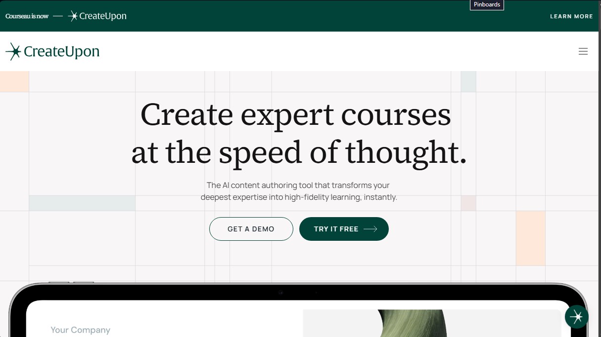 CreateUpon screenshot 1