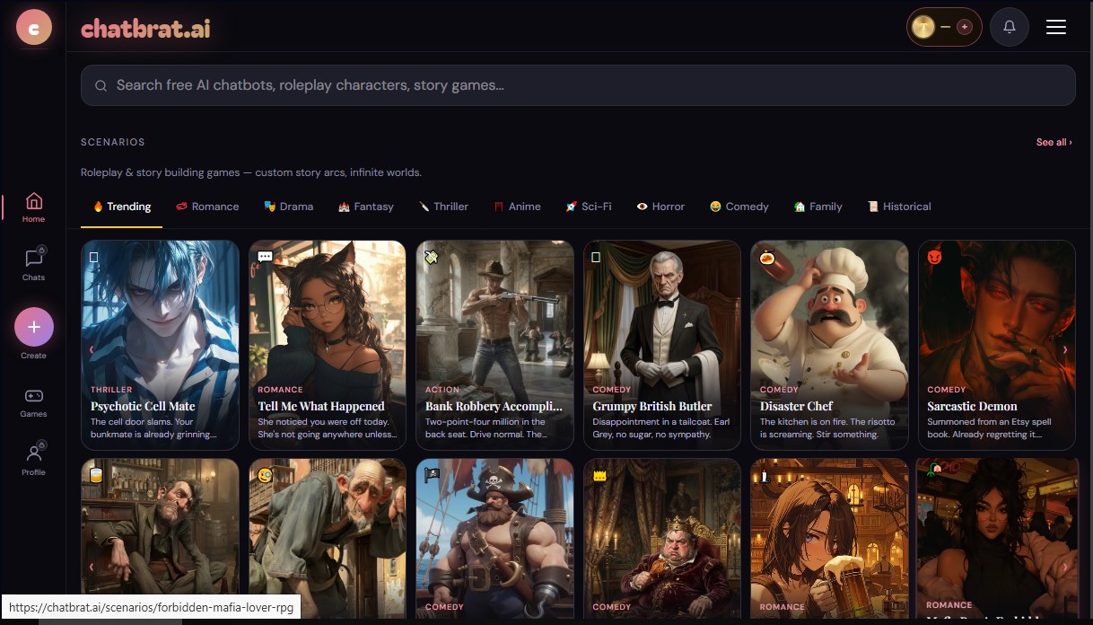 ChatBrat AI screenshot 1
