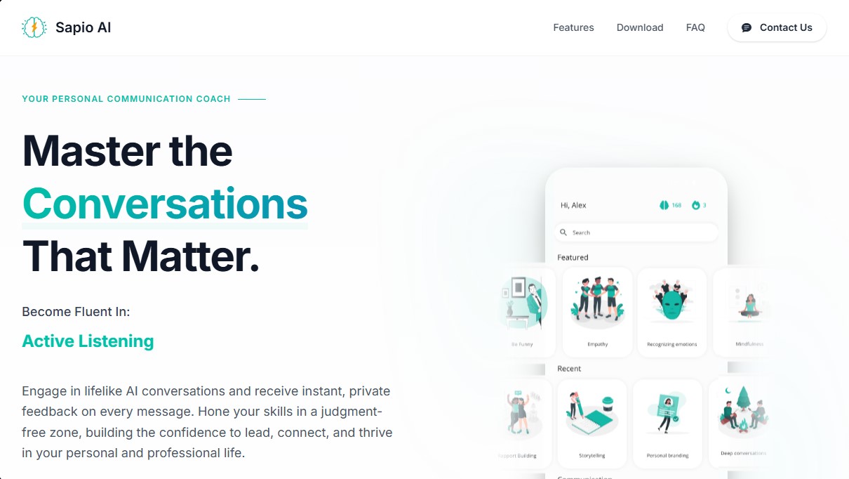 Sapio AI screenshot 1