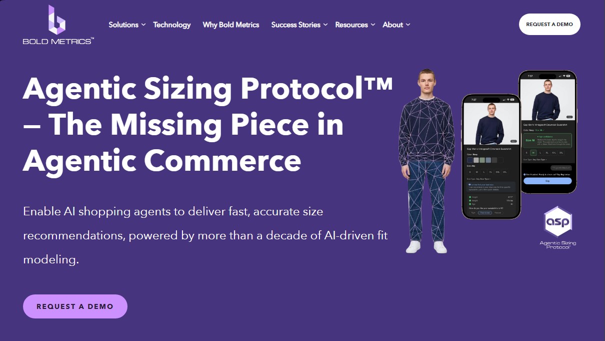 Bold Metrics Agentic Sizing Protocol screenshot 1