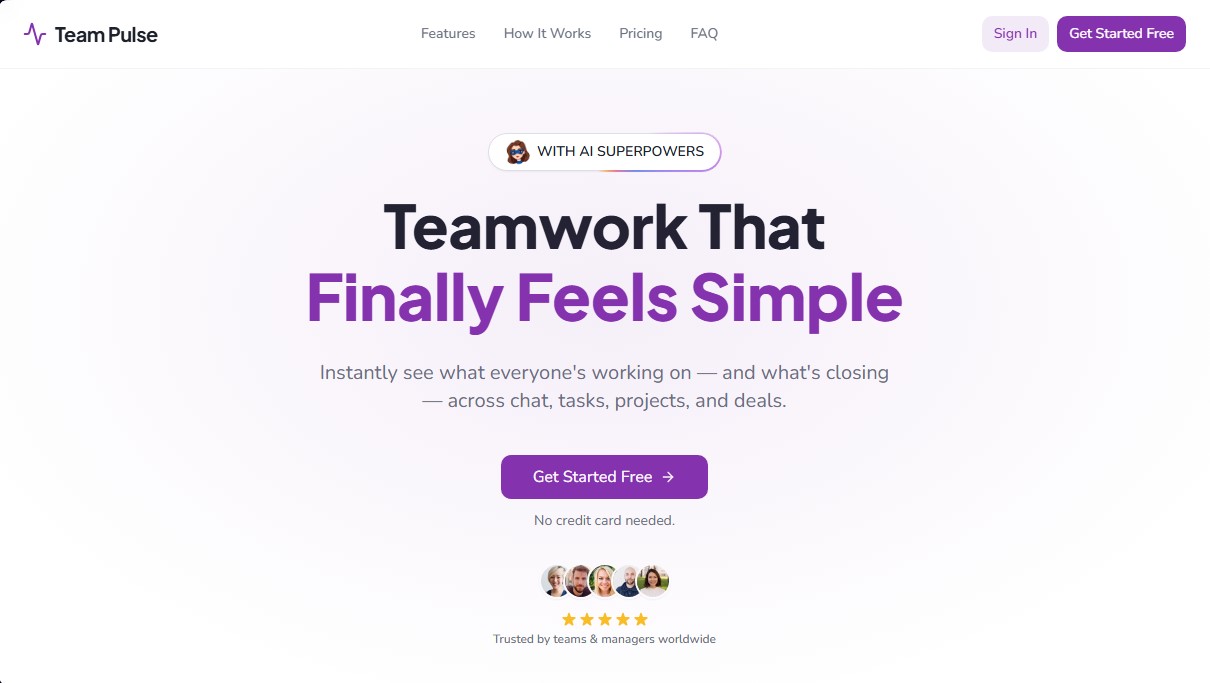 Team Pulse screenshot 1