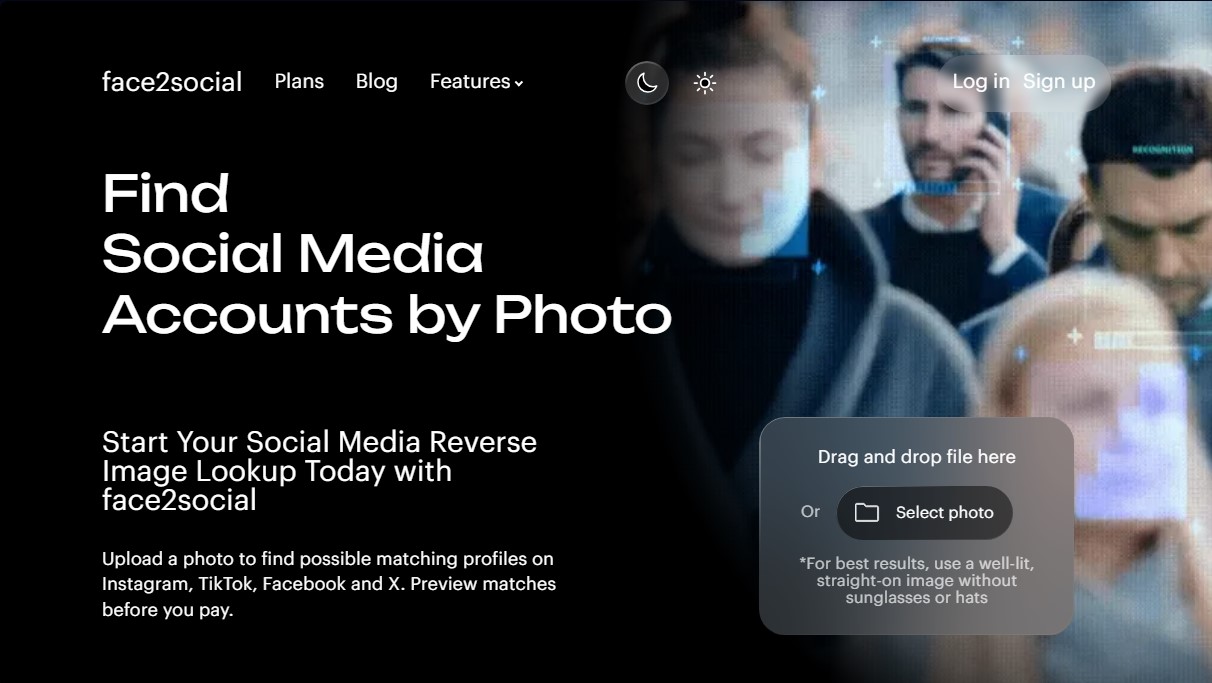 Face2Social screenshot 1