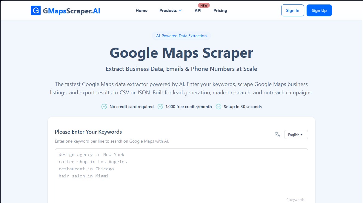 GMapsScraper AI screenshot 1