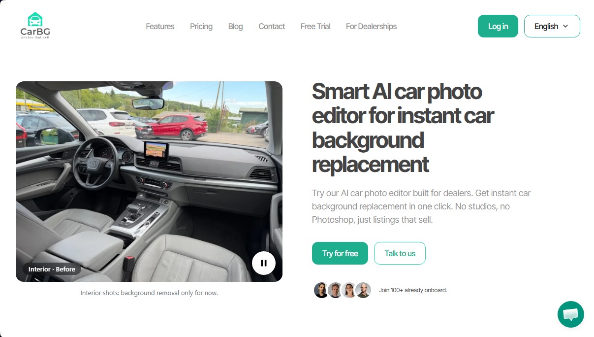 Car Background AI screenshot 1