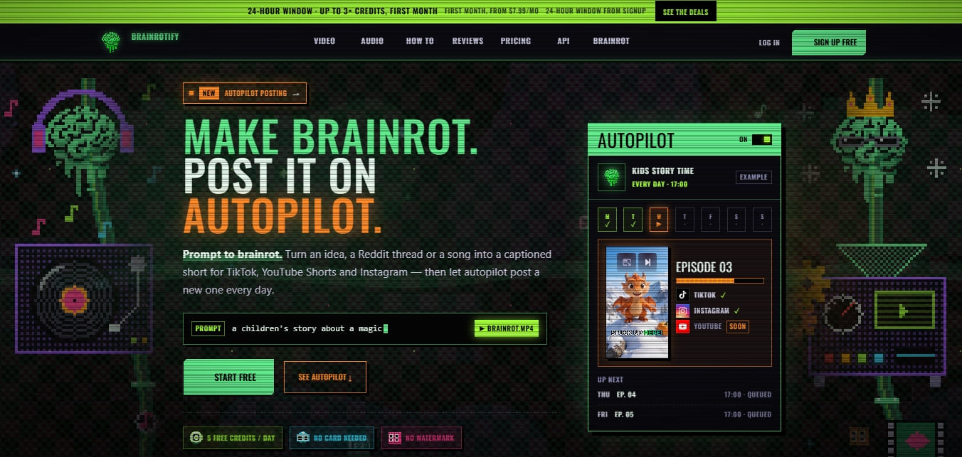 Brainrotify screenshot 1