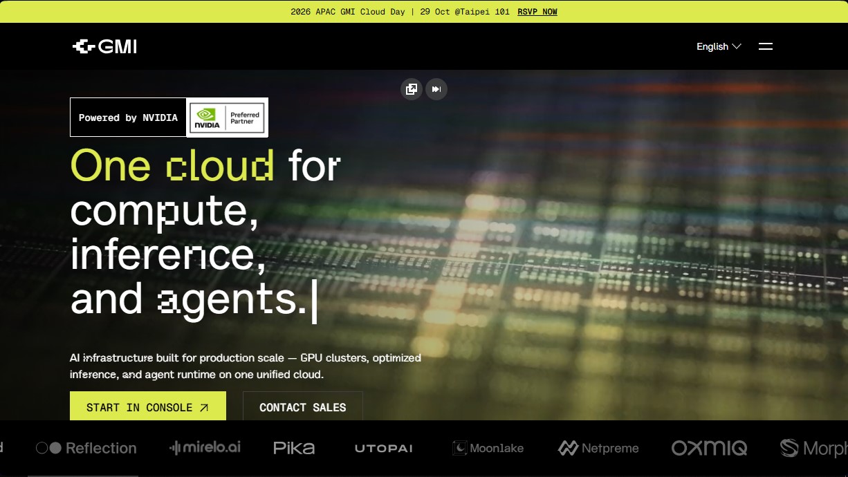GMI Cloud screenshot 1