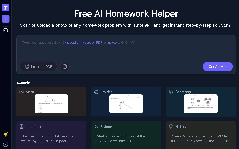 TutorGPT screenshot 1