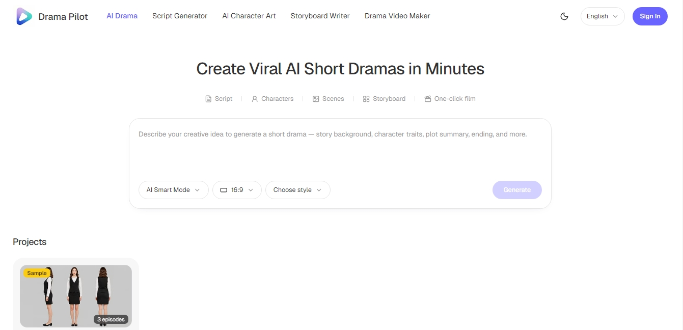 DramaPilot screenshot 1