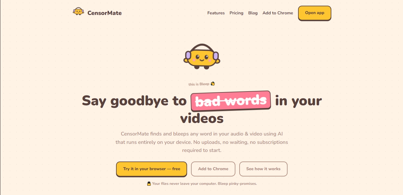 CensorMate screenshot 1