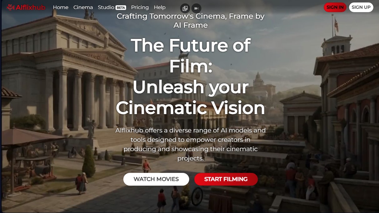 AIflixhub screenshot 1