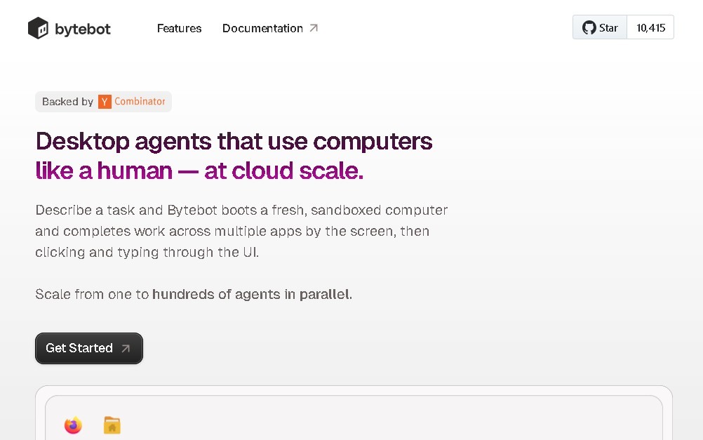 Bytebot screenshot 1