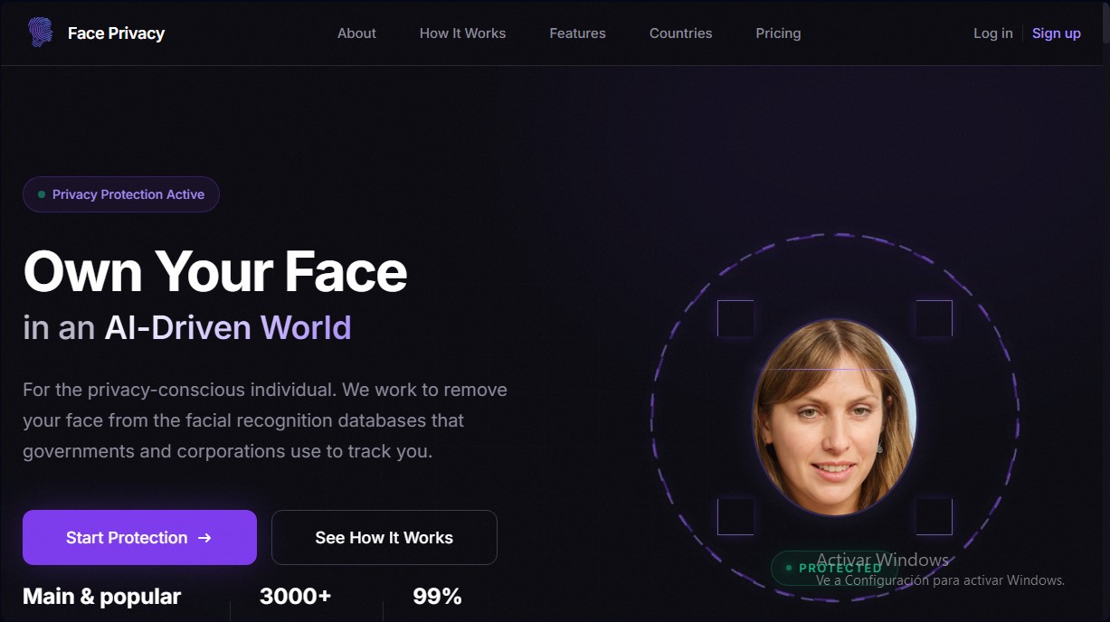 Face Privacy screenshot 1