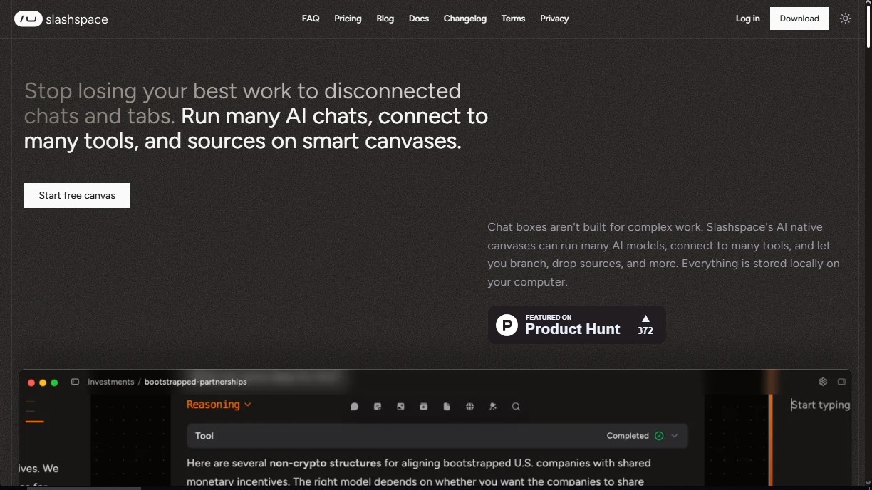 Slashspace screenshot 1