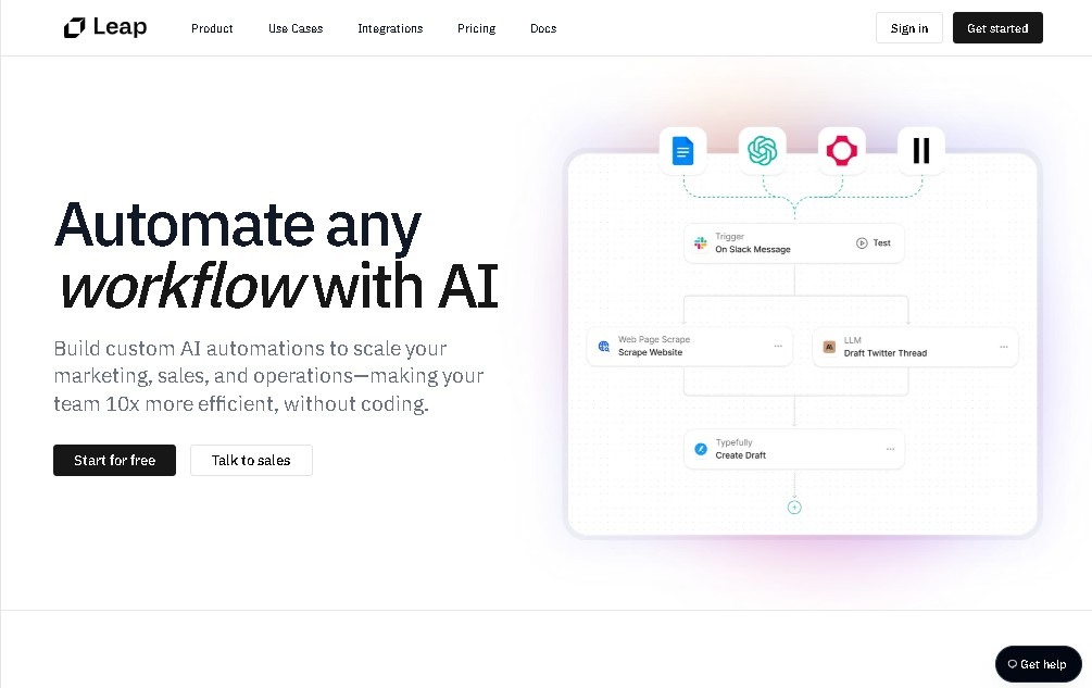 Leap AI screenshot 1