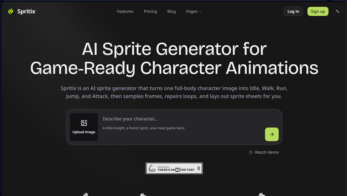 Spritix screenshot 1