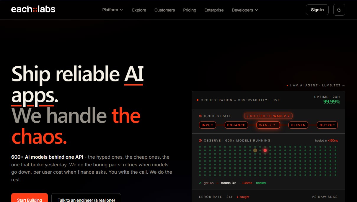 Eachlabs screenshot 1